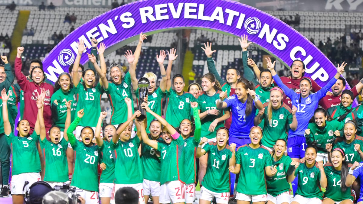 24 jugadoras de la Liga MX Femenil, campeonas de la Women’s Revelations Cup con la Selección mexicana
